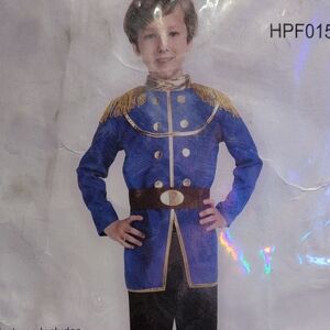 Kids Royal Blue Prince Costume
